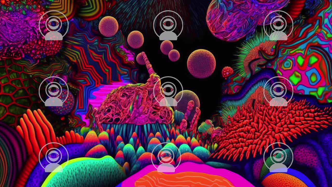 Trippy Desktop Background 8 Digital