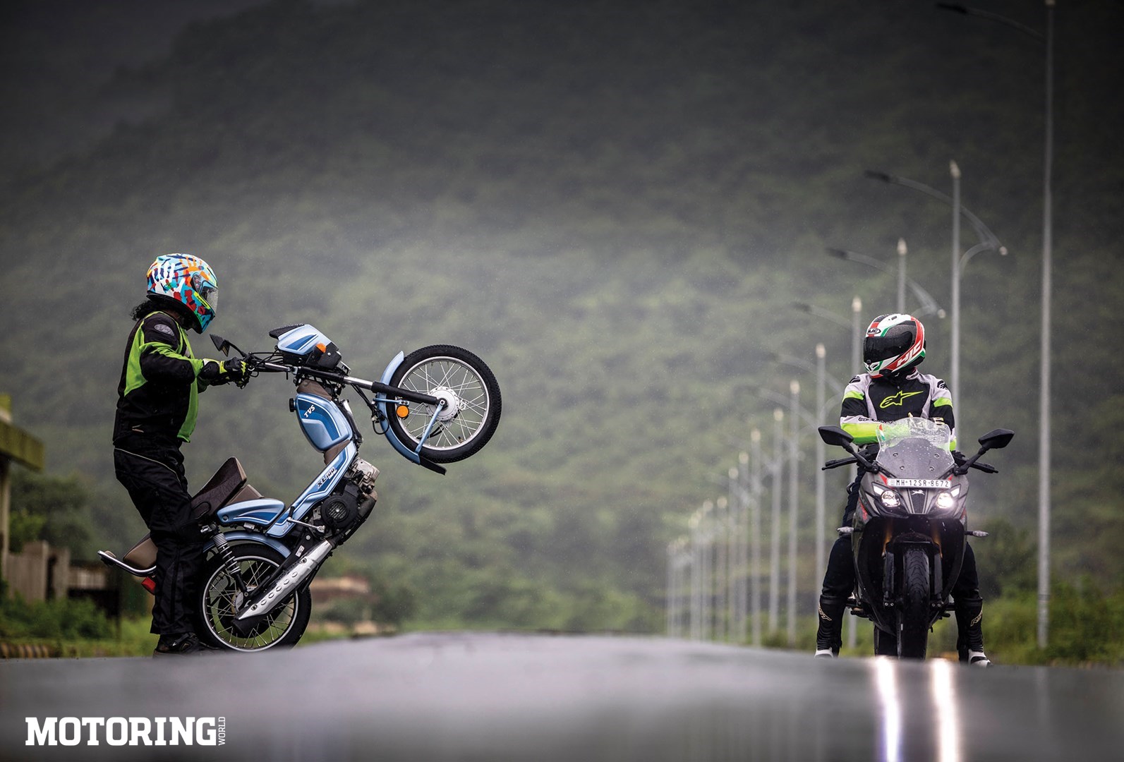 TVS XL100 Comfort & Apache RR 310