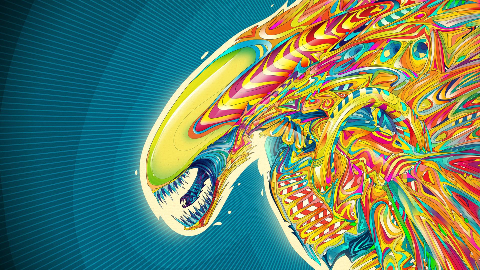 Psychedelic HQ Desktop Wallpaper 23252