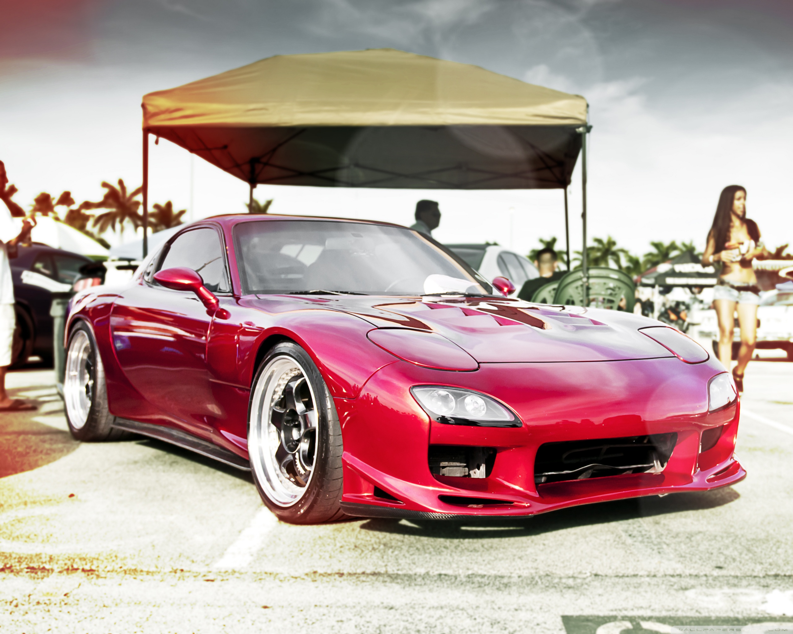 Mazda RX7 Ultra HD Desktop Background