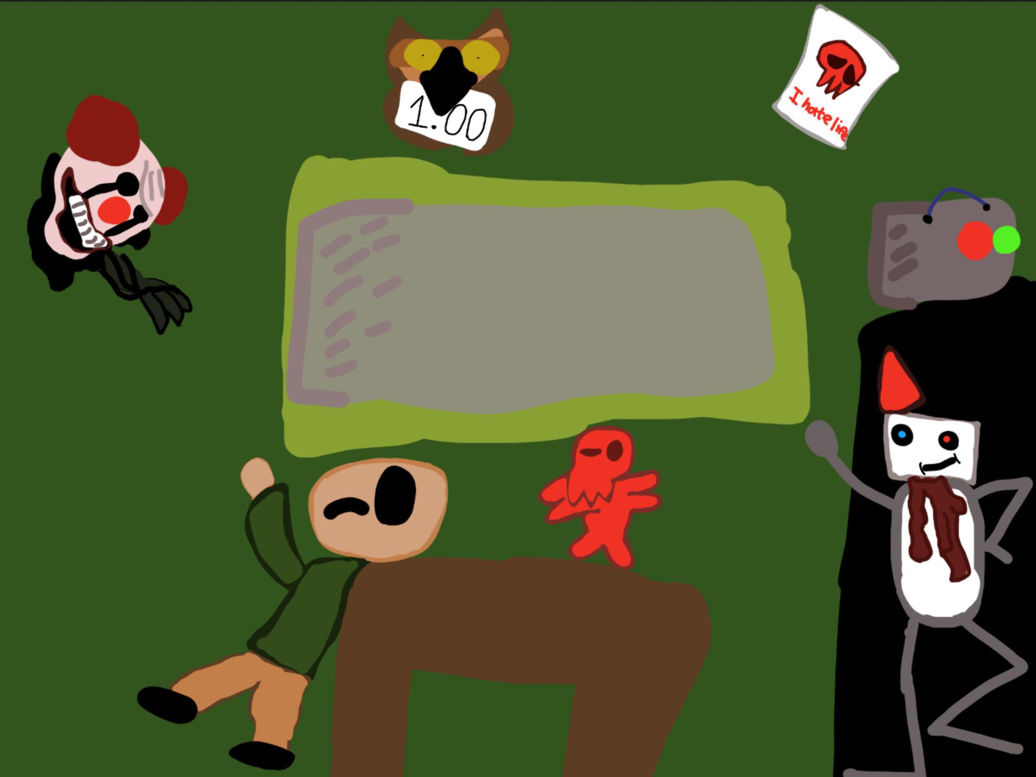 Custom 1 night at Flumpty's 3 office