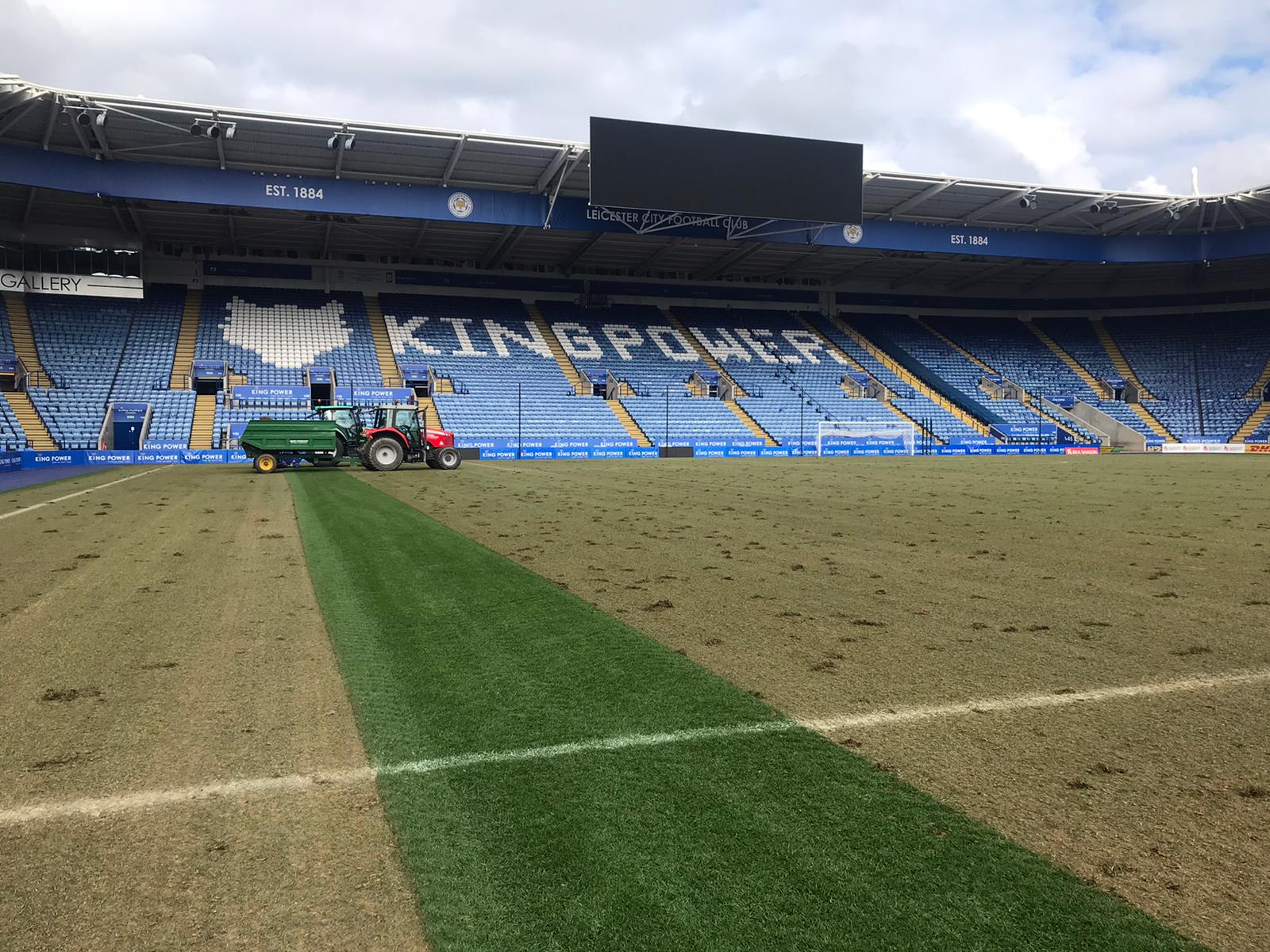 Pitch Renovations Take Place At King