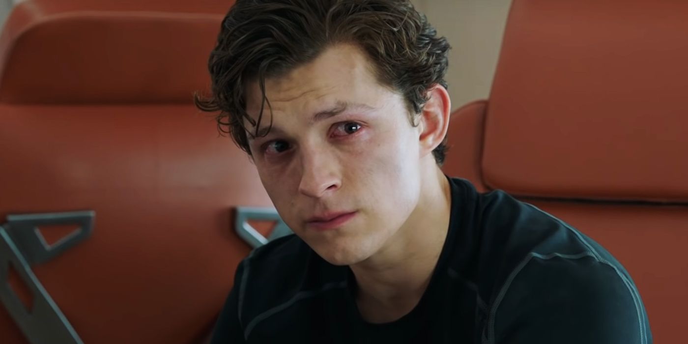 Beat Up Peter Parker BTS Photo