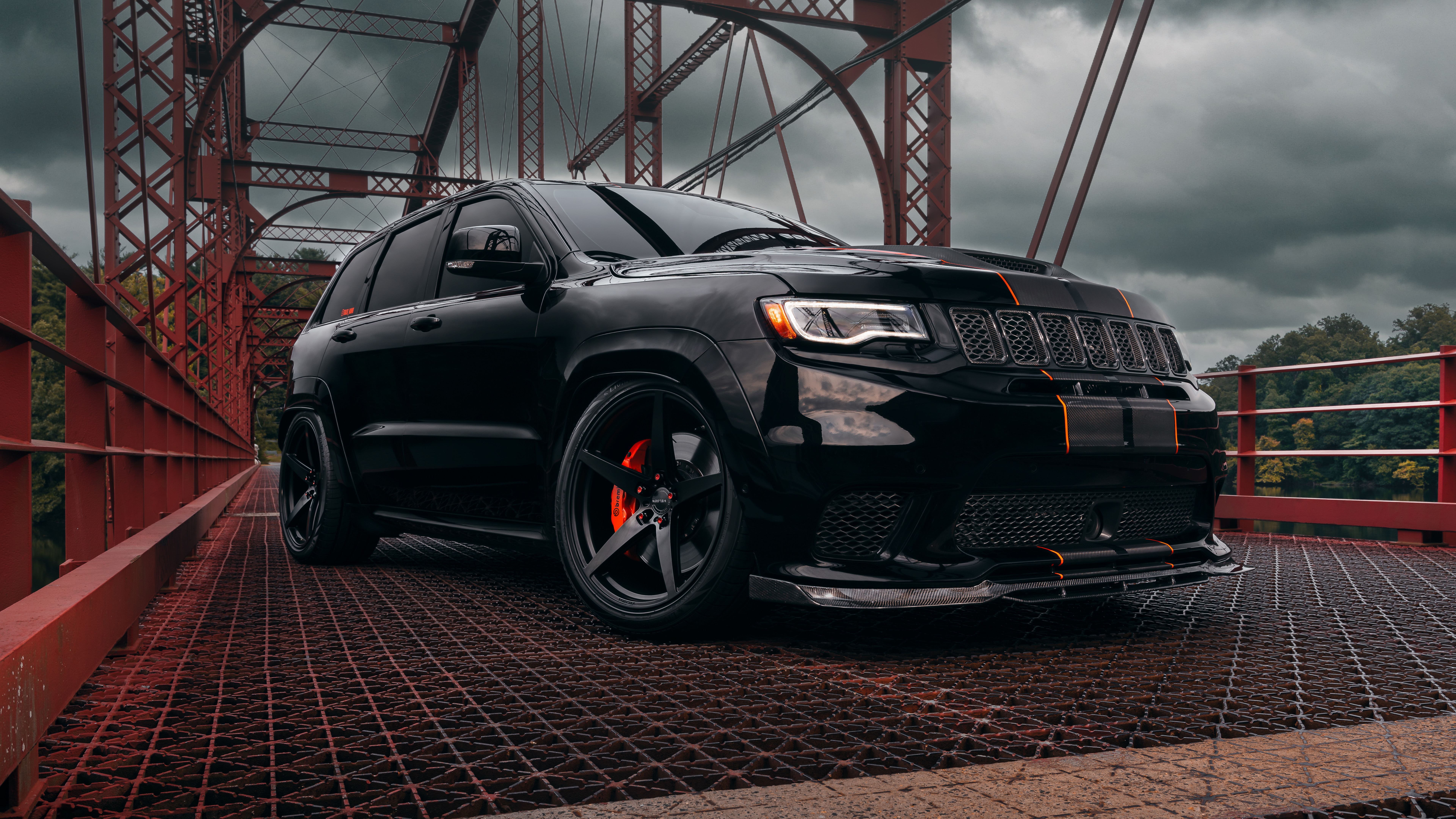 Jeep Trackhawk 8K Wallpaper Car