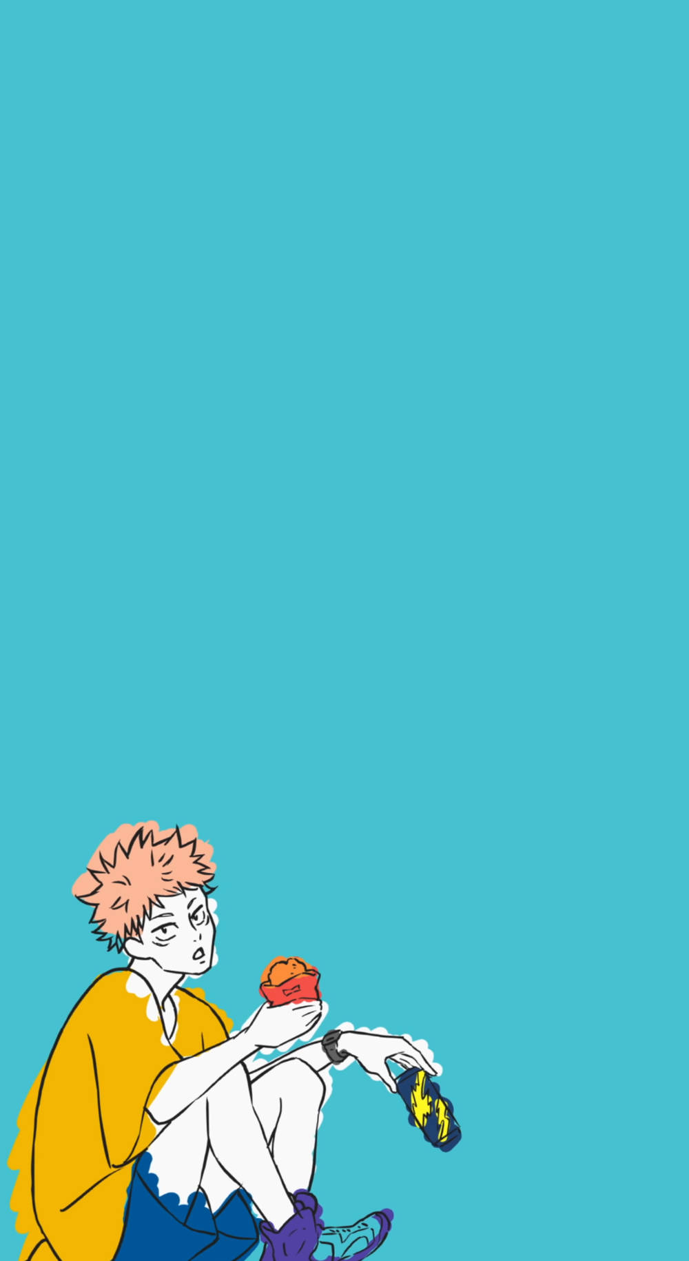 Download free Minimalist Yuji Itadori
