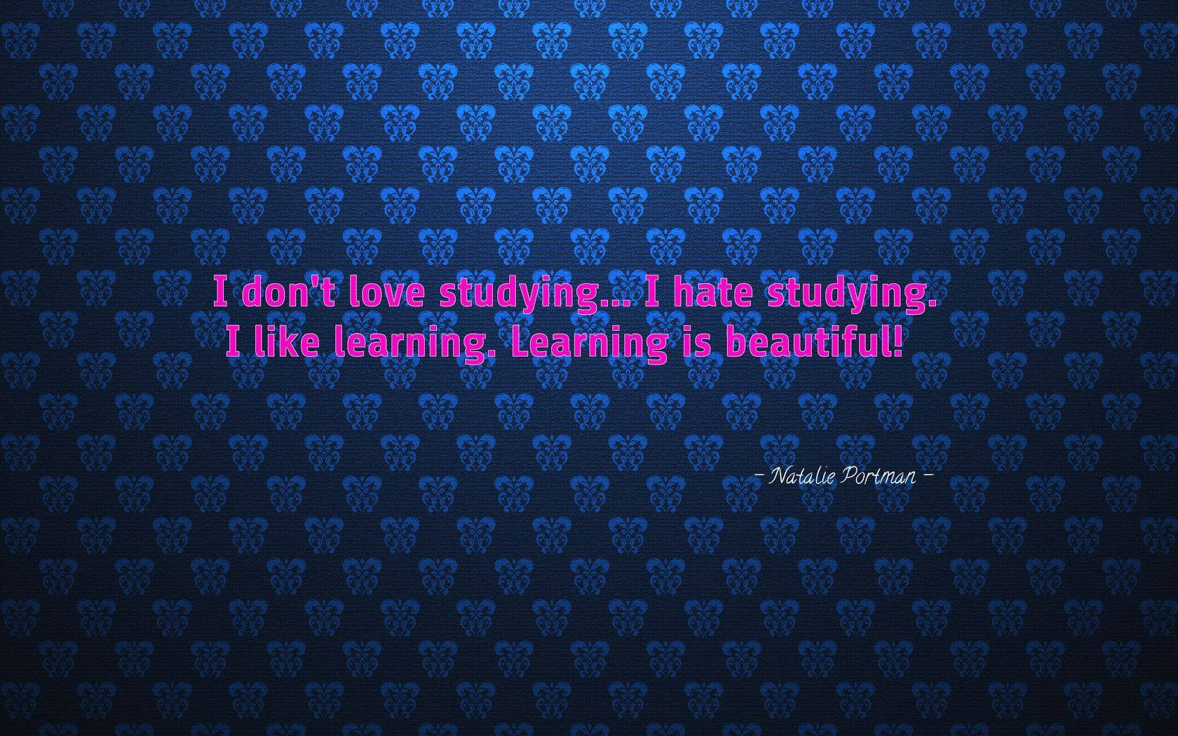 Learning Wallpaper