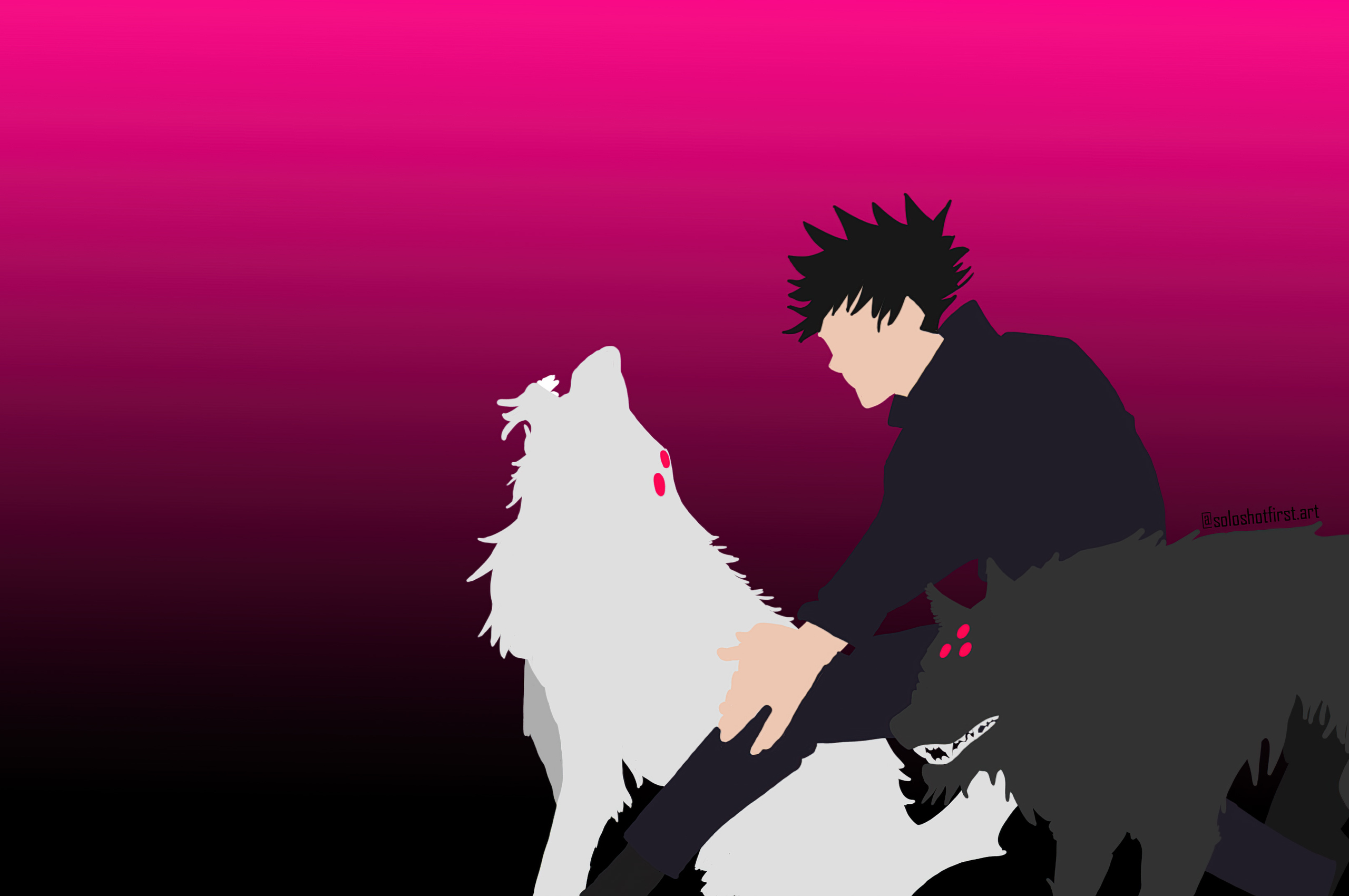 Jujutsu Kaisen Minimal 4k
