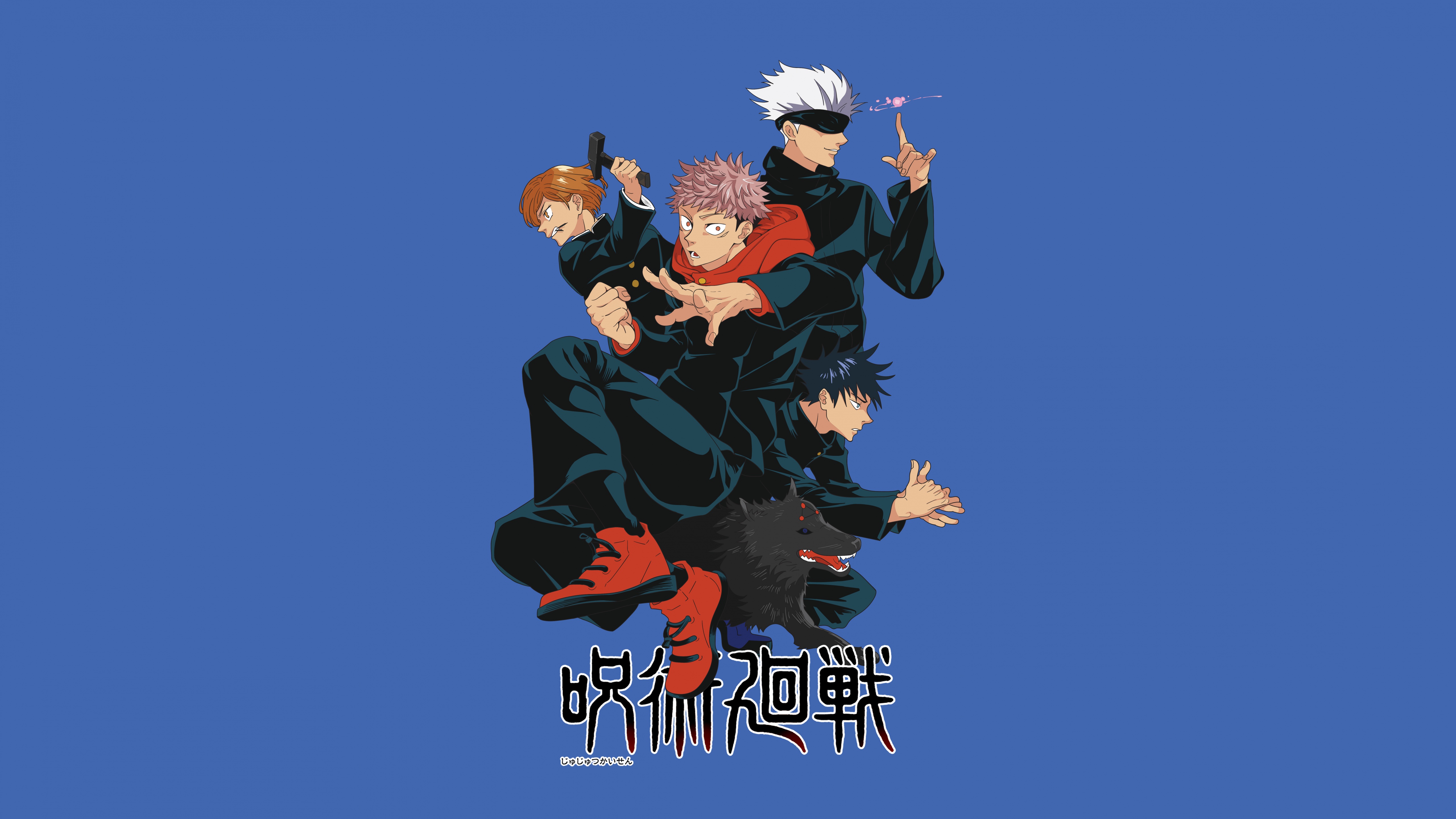 Jujutsu Kaisen (JJK) Characters 8K Wallpaper