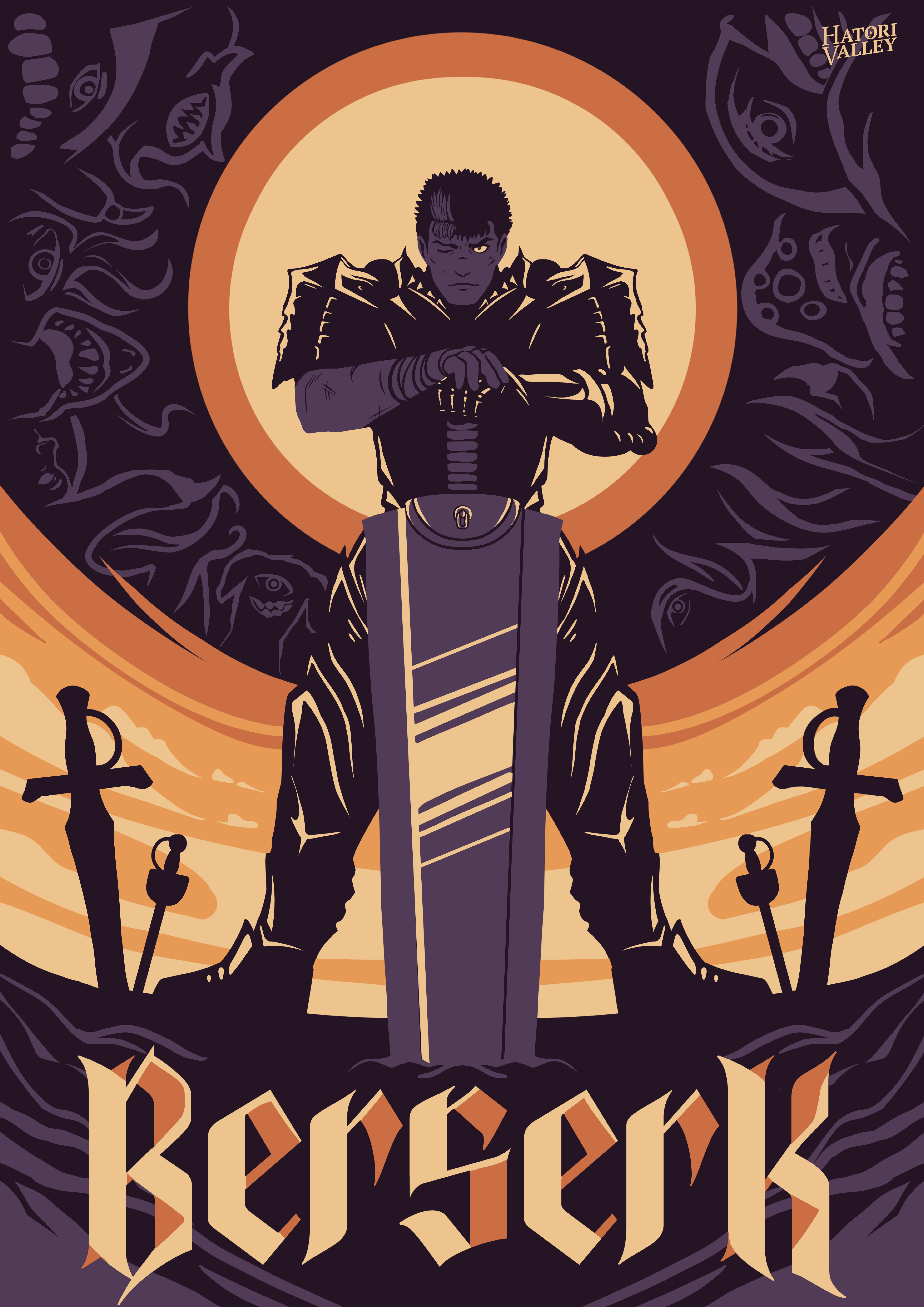 Berserk Poster By me, r