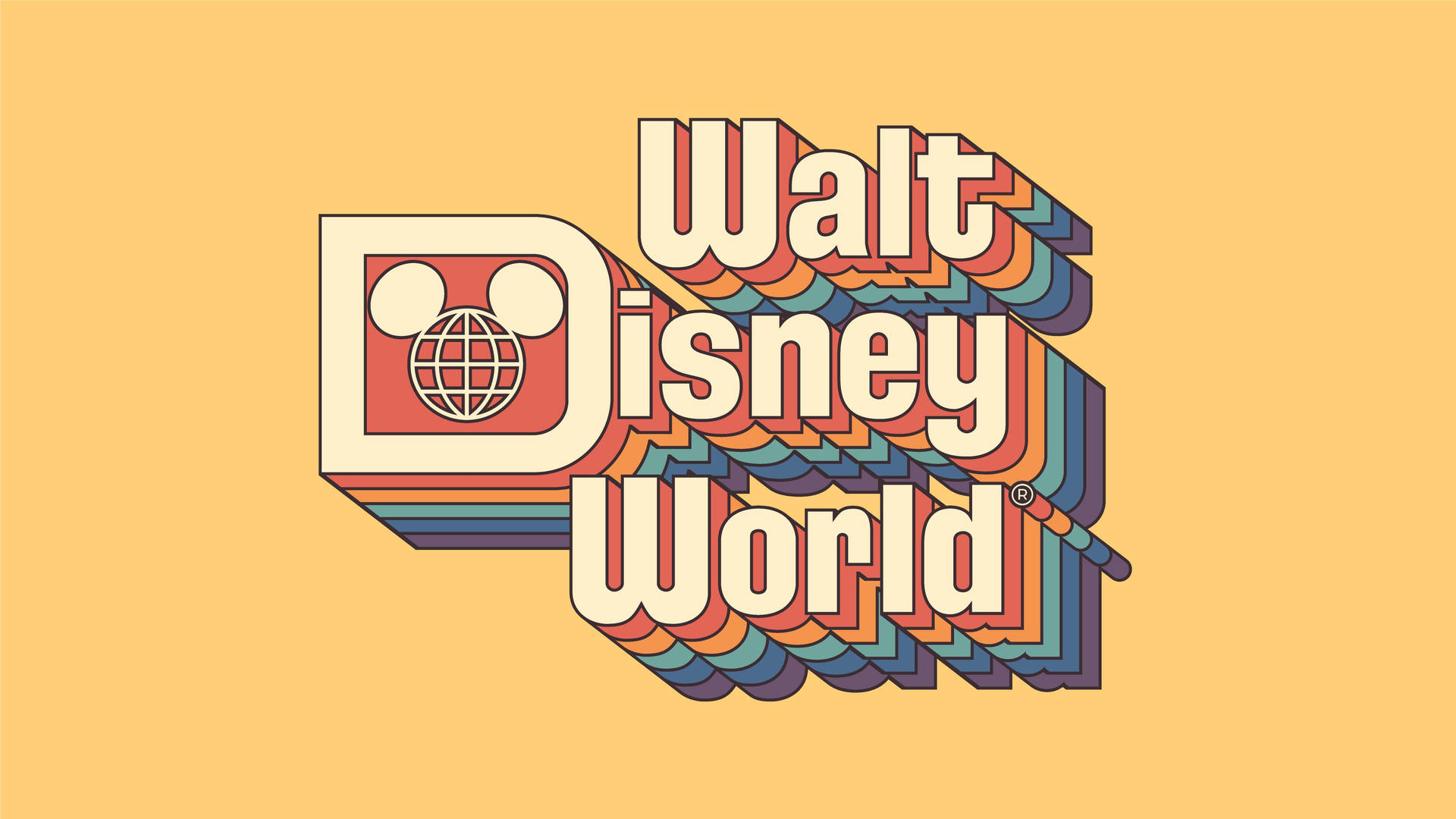 Download free Retro Walt Disney World