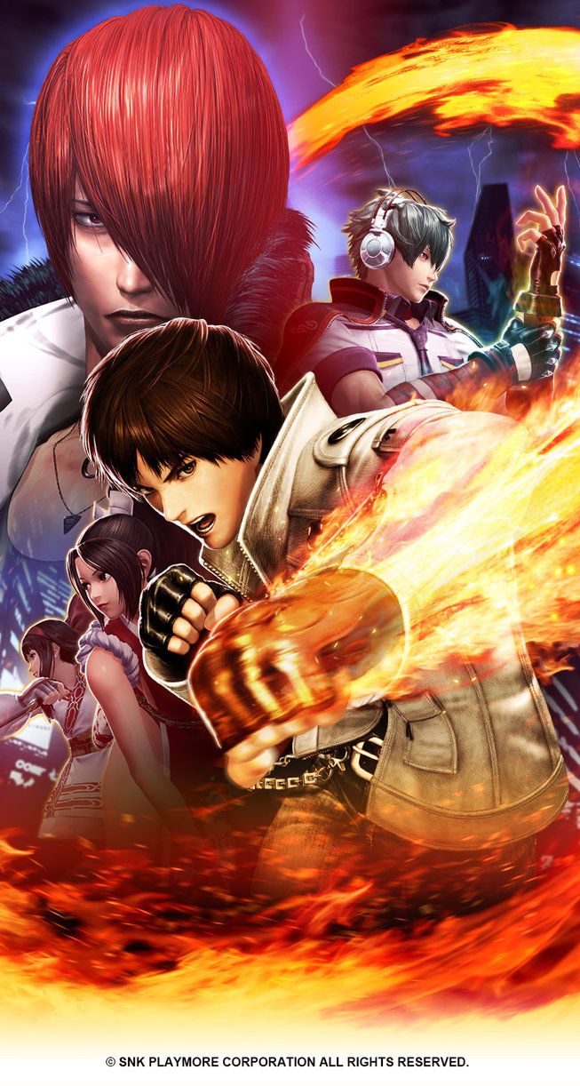 KOF XIV Android Wallpaper 744x1392