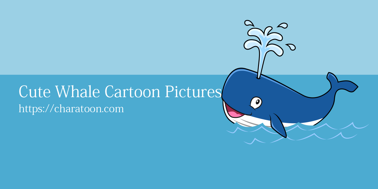 Free Whale Cartoon Characters Image