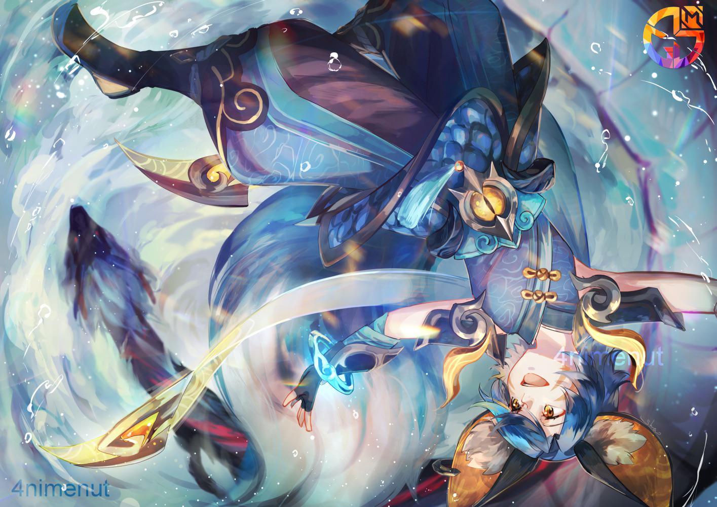 my fanart of nana's aqua pura for MGL