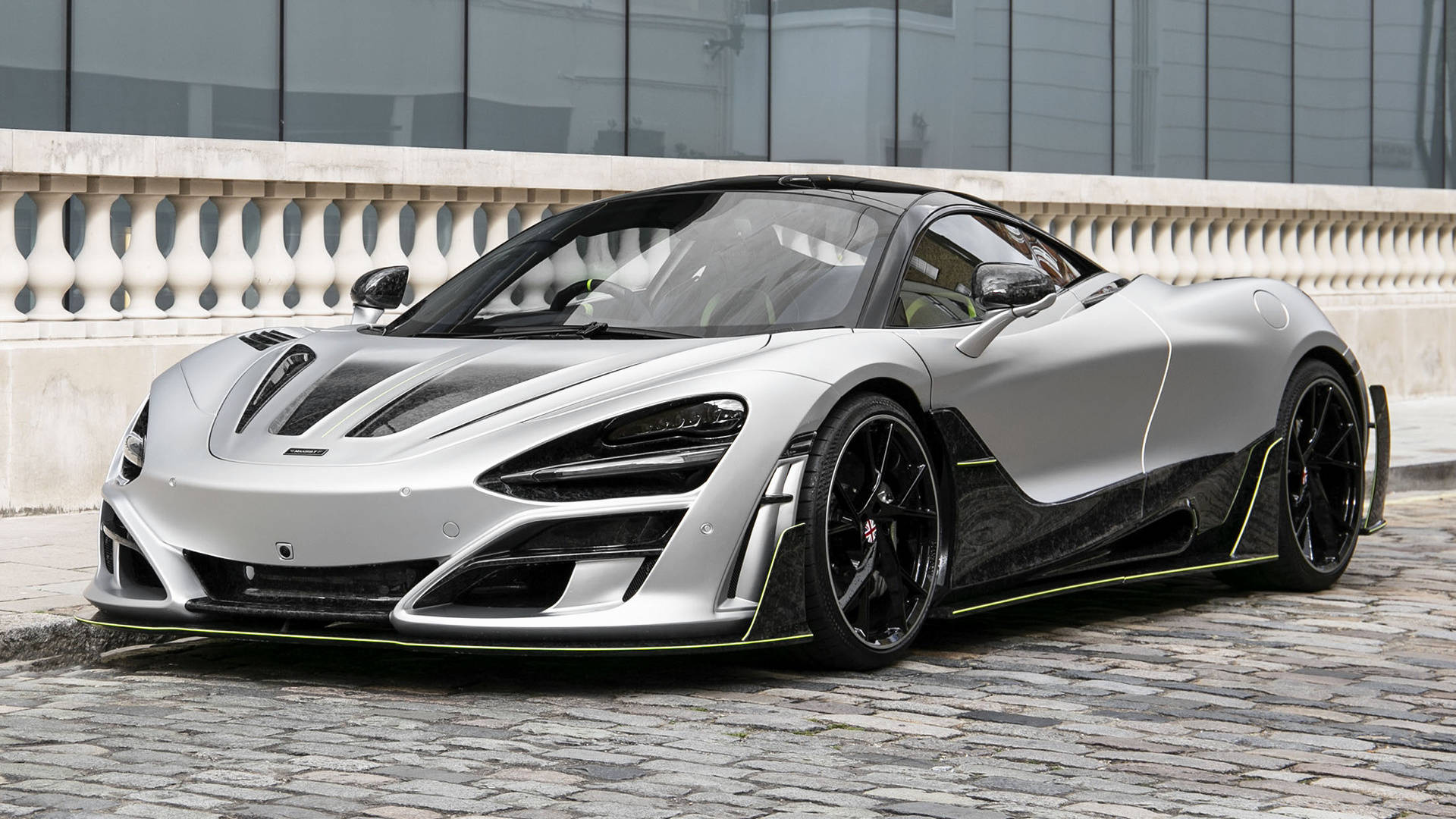 Download free Silver Mansory Mclaren