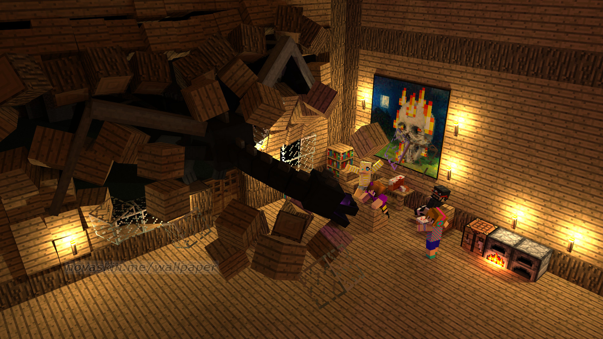 Minecraft wallpaper, Minecraft picture