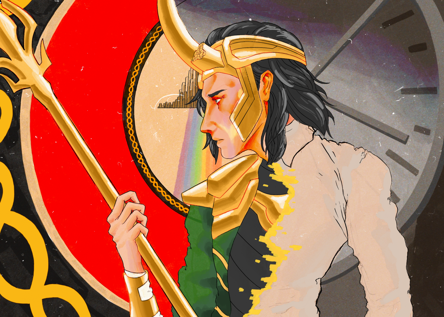 God of Stories Loki (MCU) vs Alduin