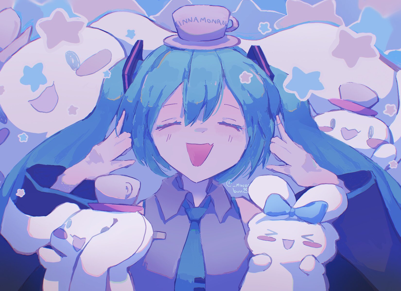 hatsunemiku #cinnamoroll
