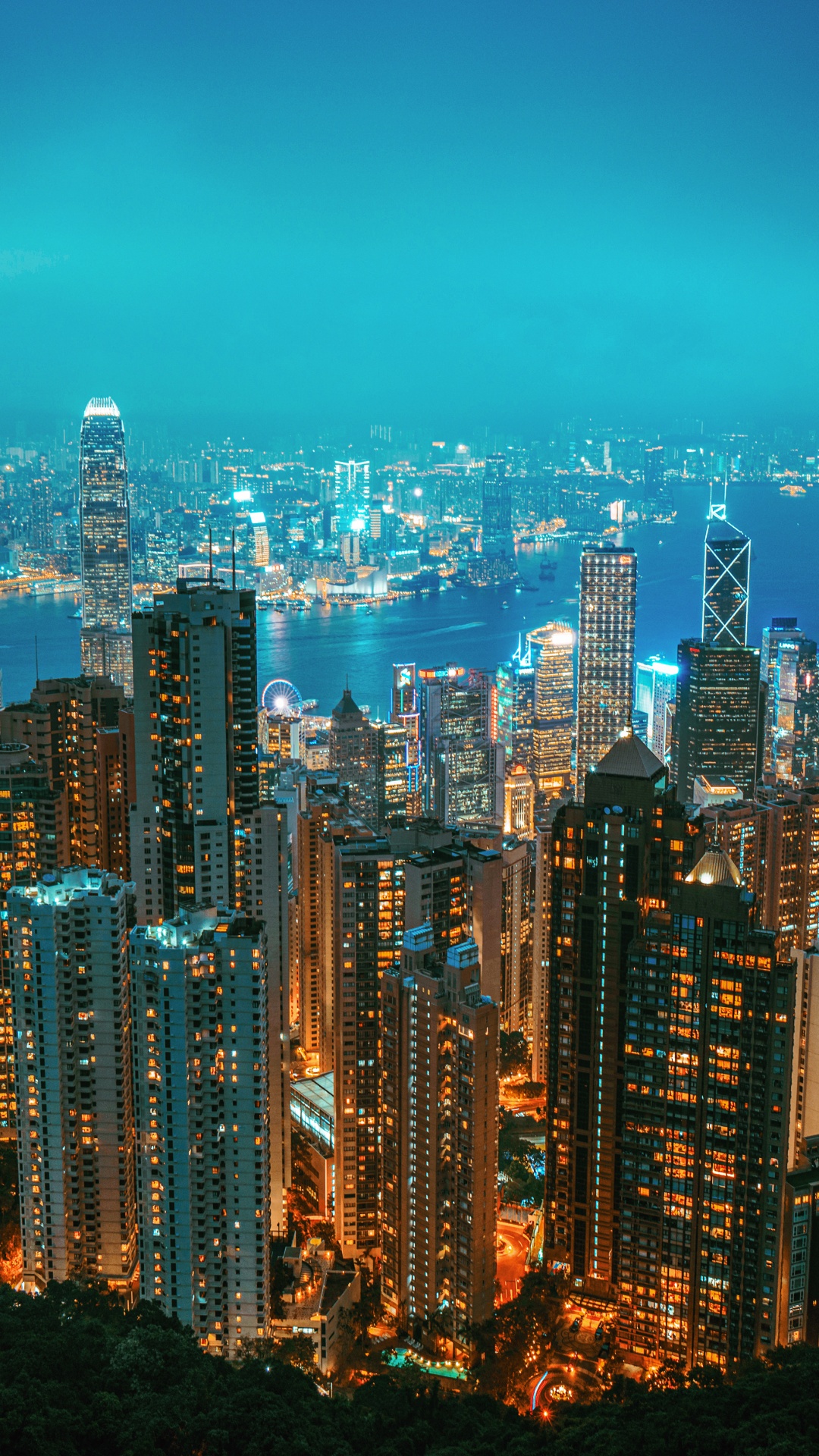 Hong Kong Wallpaper 4K, Victoria Peak
