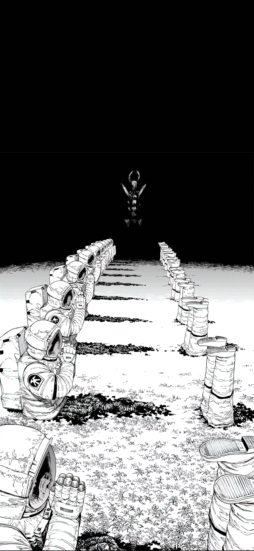 Darkness Devil iPhone Wallpaper 828 x