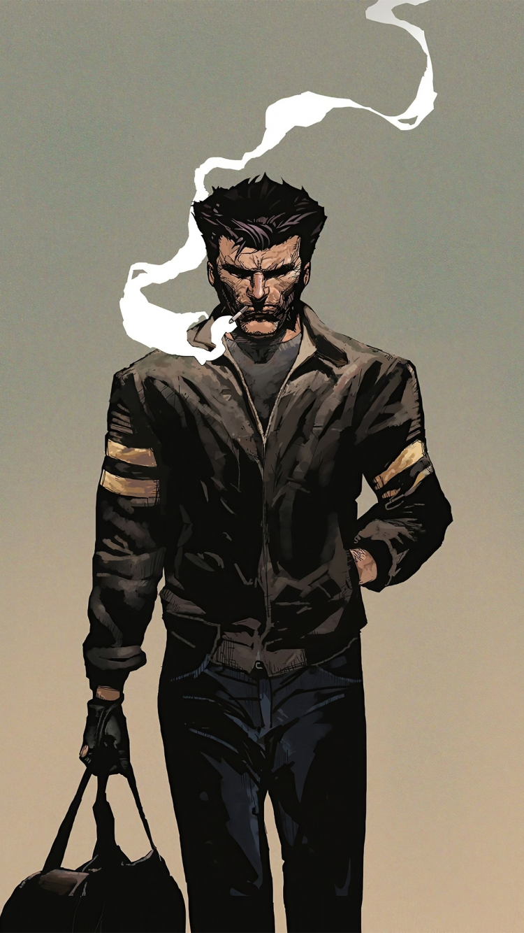 Download wallpaper 750x1334 wolverine