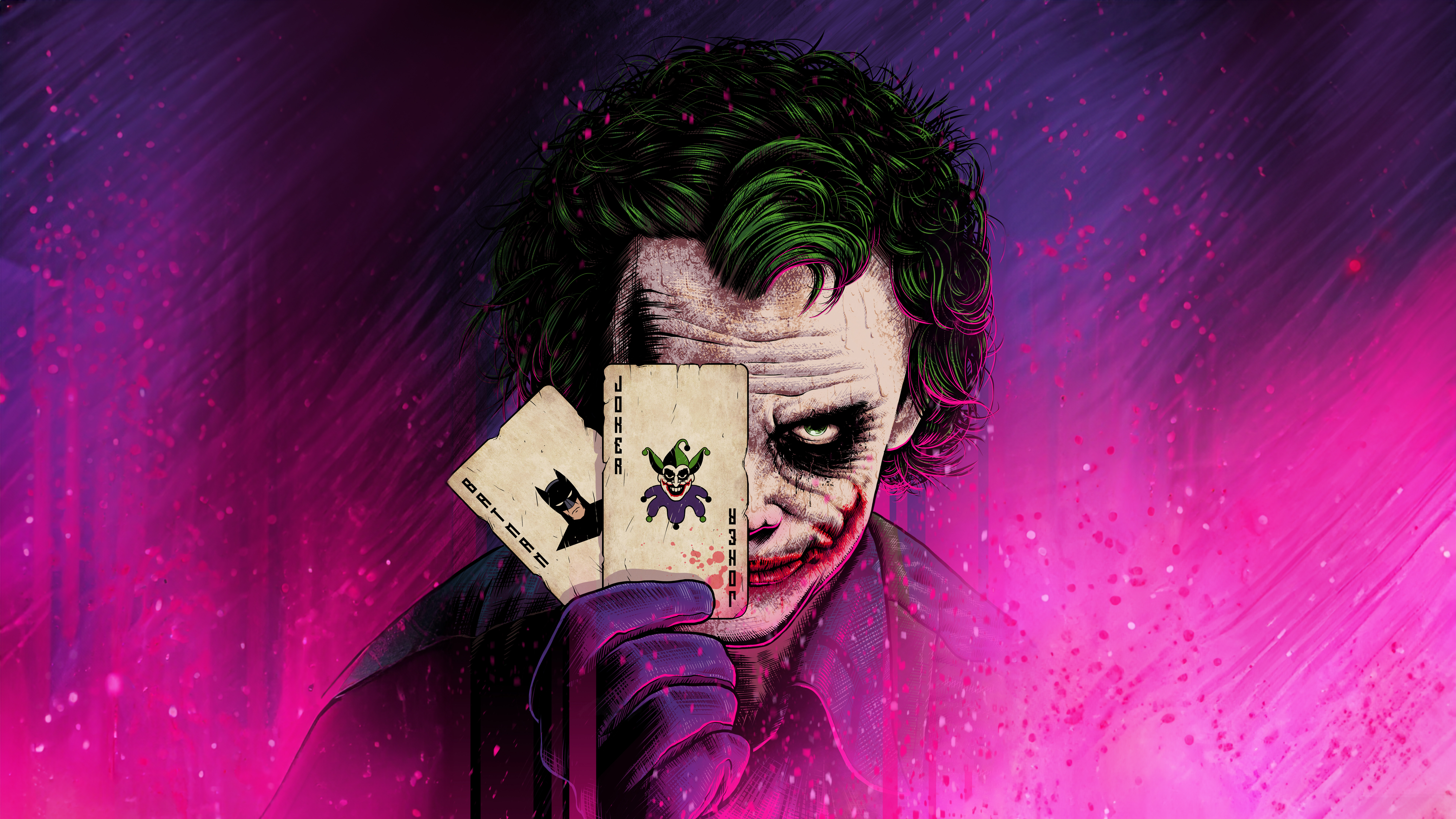 Joker Colorful Anarchy Laptop