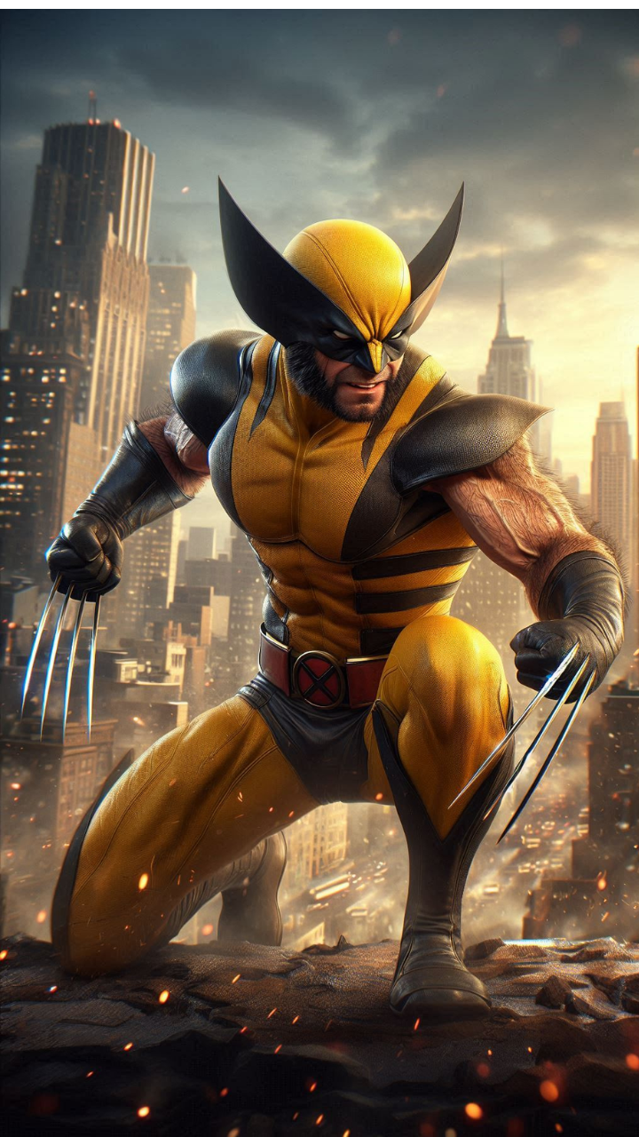 Dynamic Deadpool & Wolverine Wallpaper