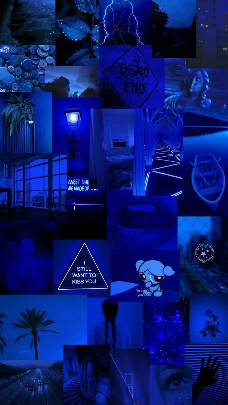 Blue Aesthetic Neon HD Wallpaper