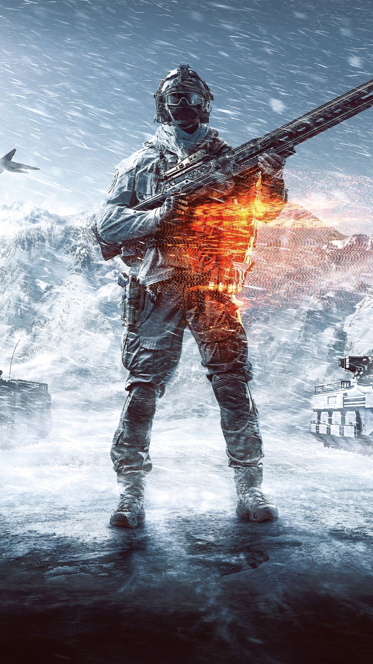 Download wallpaper 750x1334 battlefield