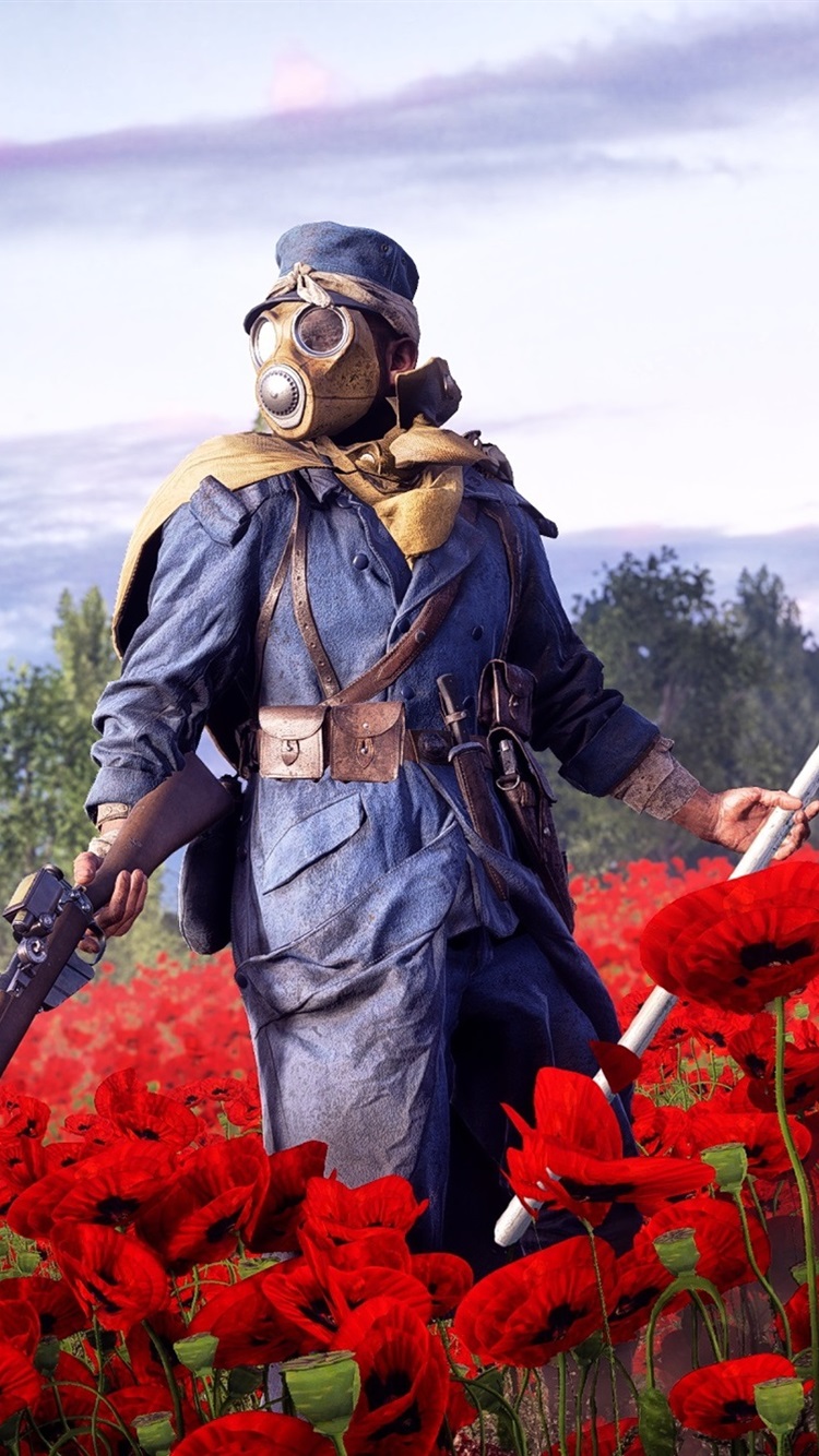 Battlefield 1, EA games, soldier, rifle