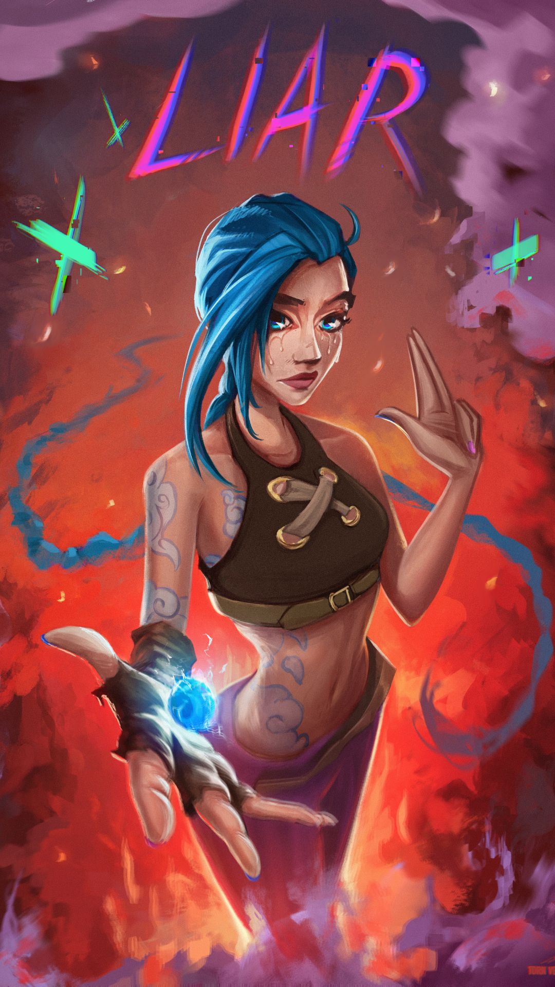 Arcane Jinx Wallpaper