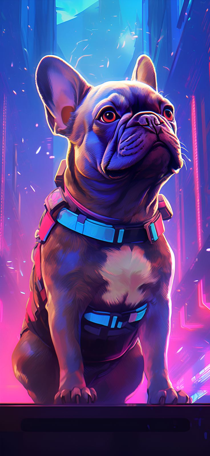 Electric Blue Aesthetic Wallpaper iPhone