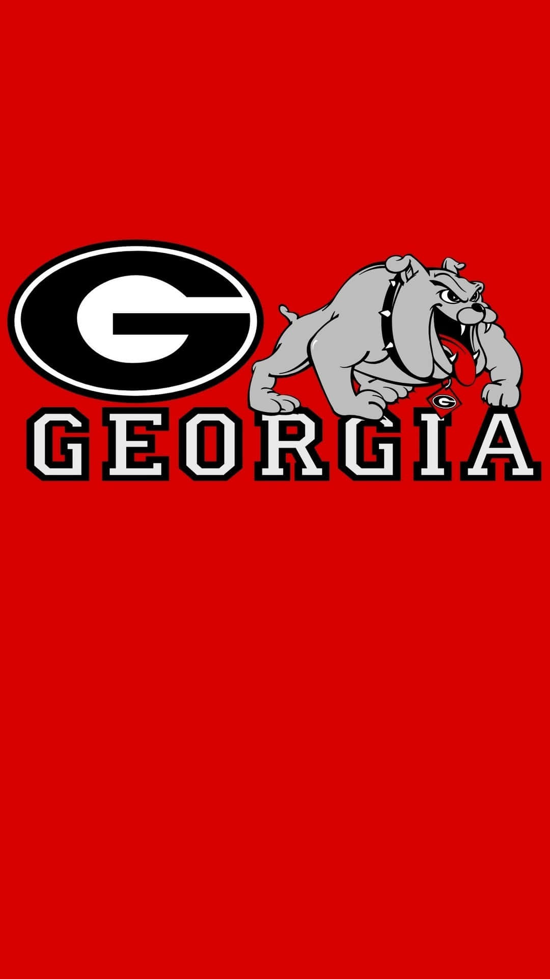Georgia Bulldogs Phone Wallpaper