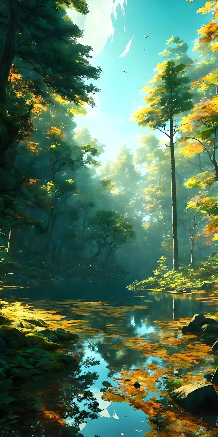 Green aesthetic 4k nature wallpaper