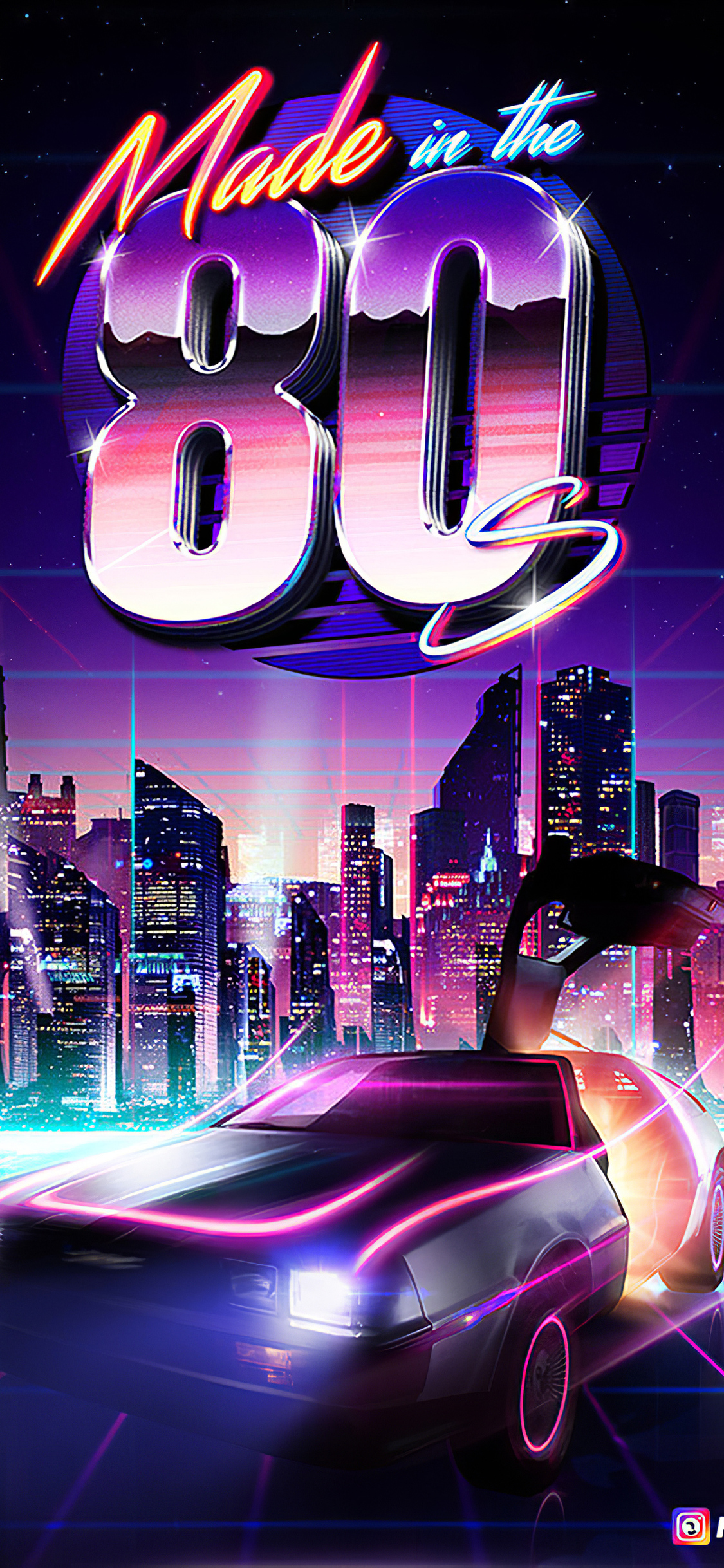 Delorean Back To 80s iPhone