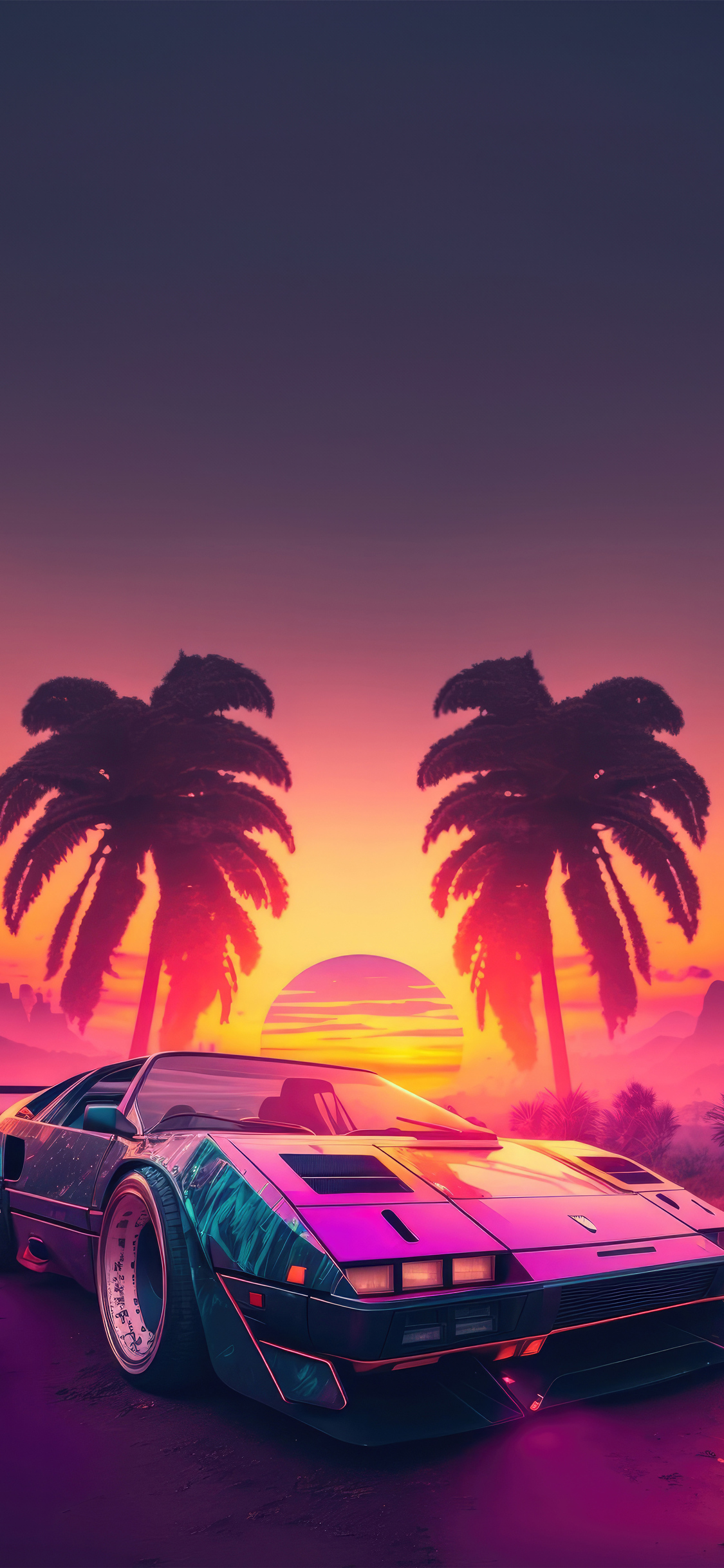 Synthwave Car Nostalgic