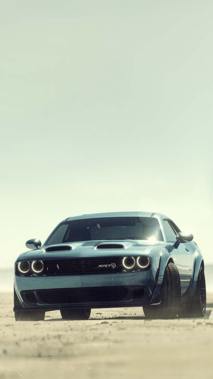 Dodge Challenger SRT Hellcat in Desert