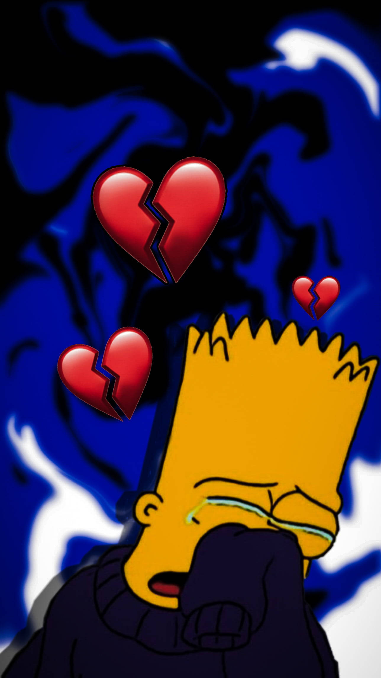 Bart Simpson Sad Boy HD Wallpaper