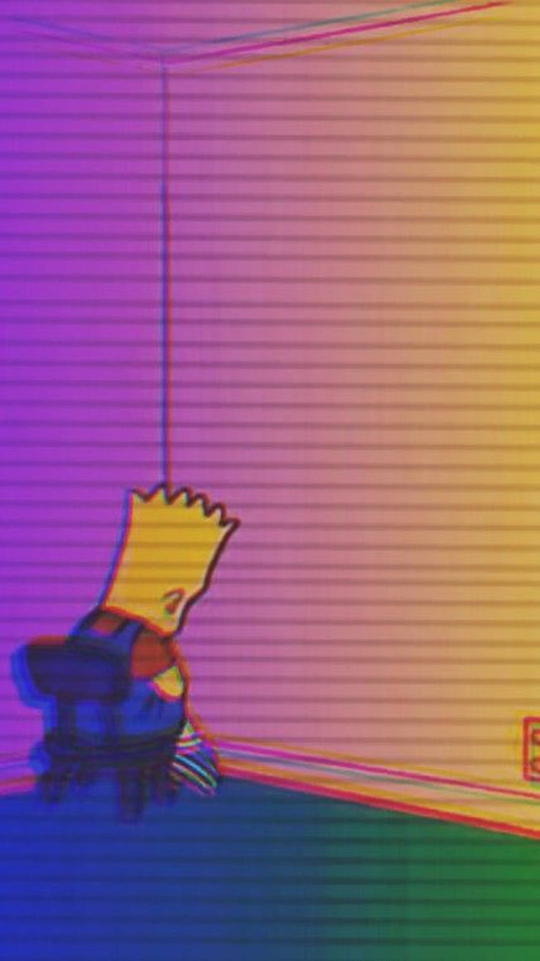 Bart Simpson Sad HD Wallpaper