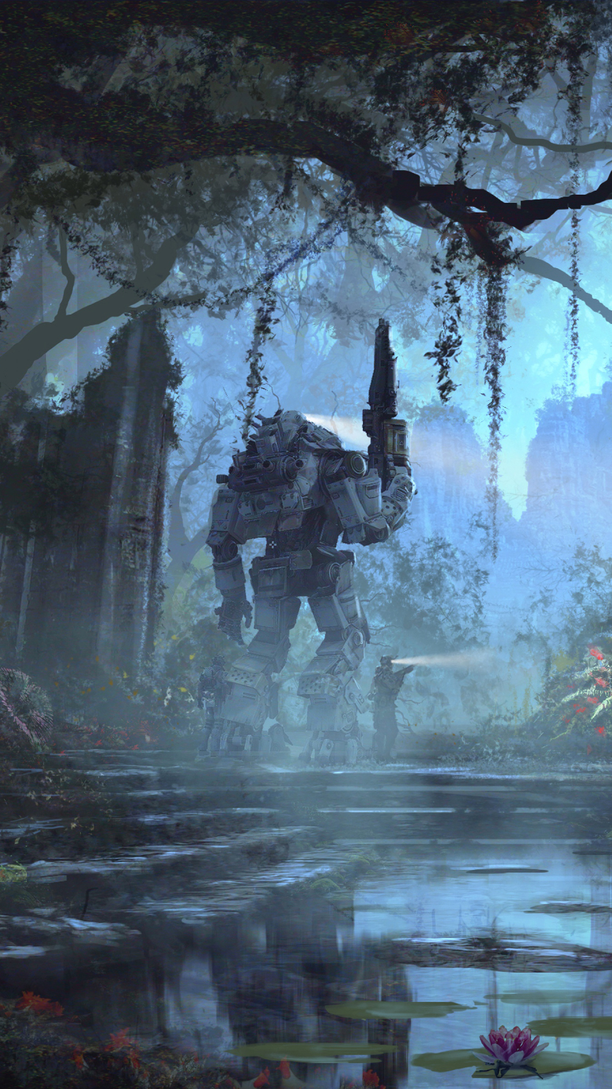 Titanfall Explorer Wallpaper for iPhone