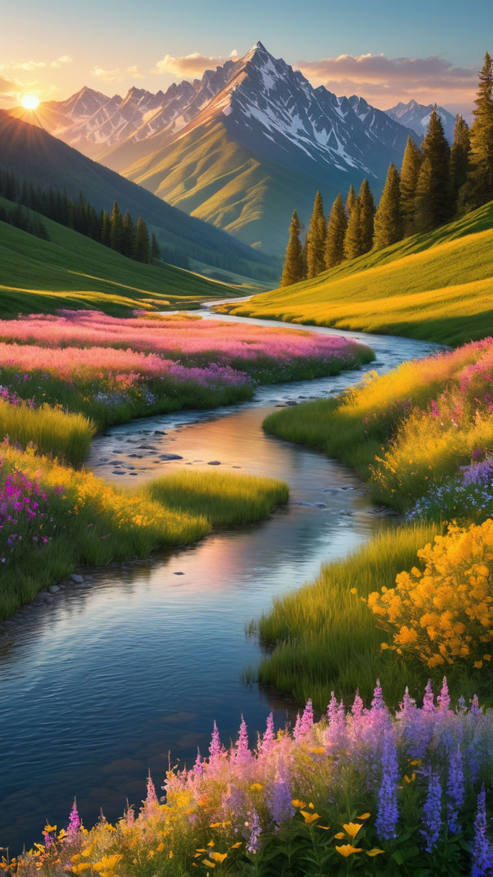 illuminating meandering rivers