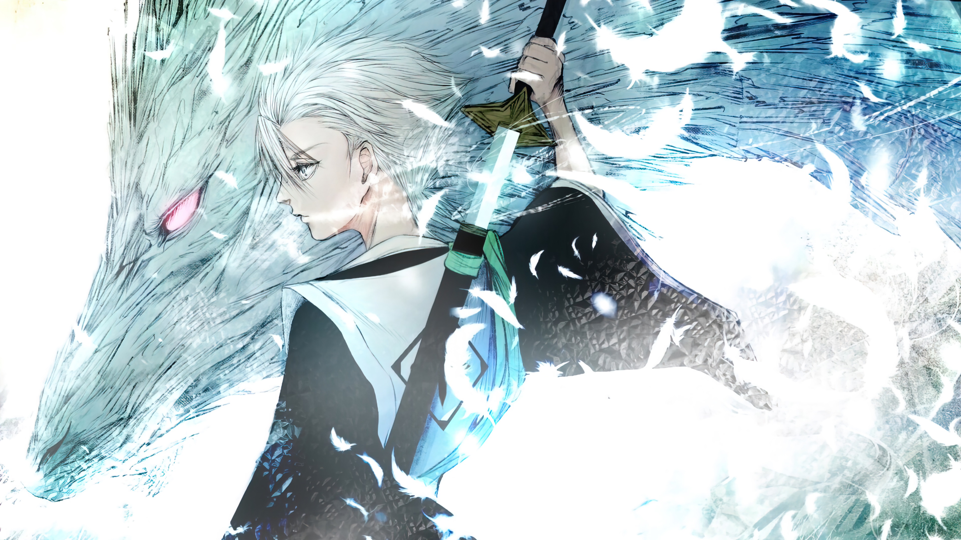 Hitsugaya Anime Bleach 4k