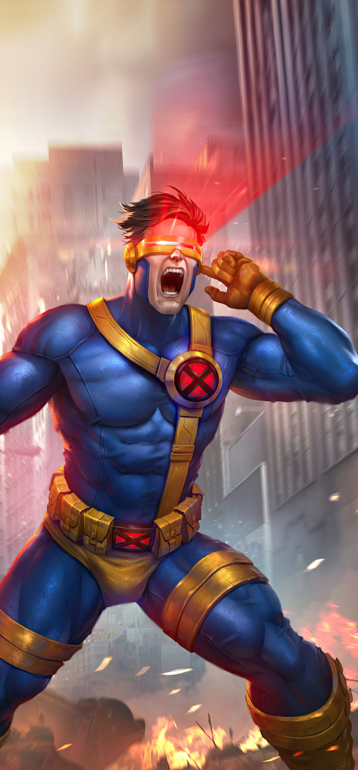 Marvel Snap Cyclops iPhone XS MAX , HD 4k Wallpaper, Image, Background, Photos and Picture