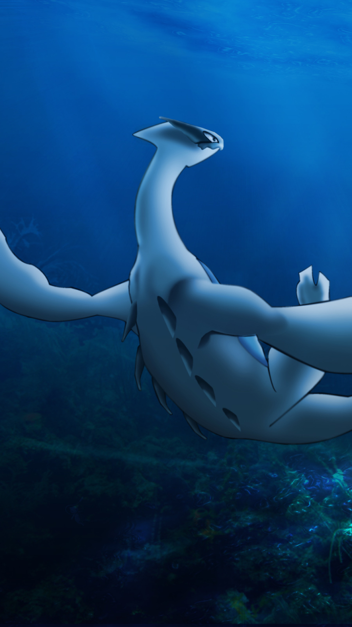 Lugia (Pokémon) Phone Wallpaper