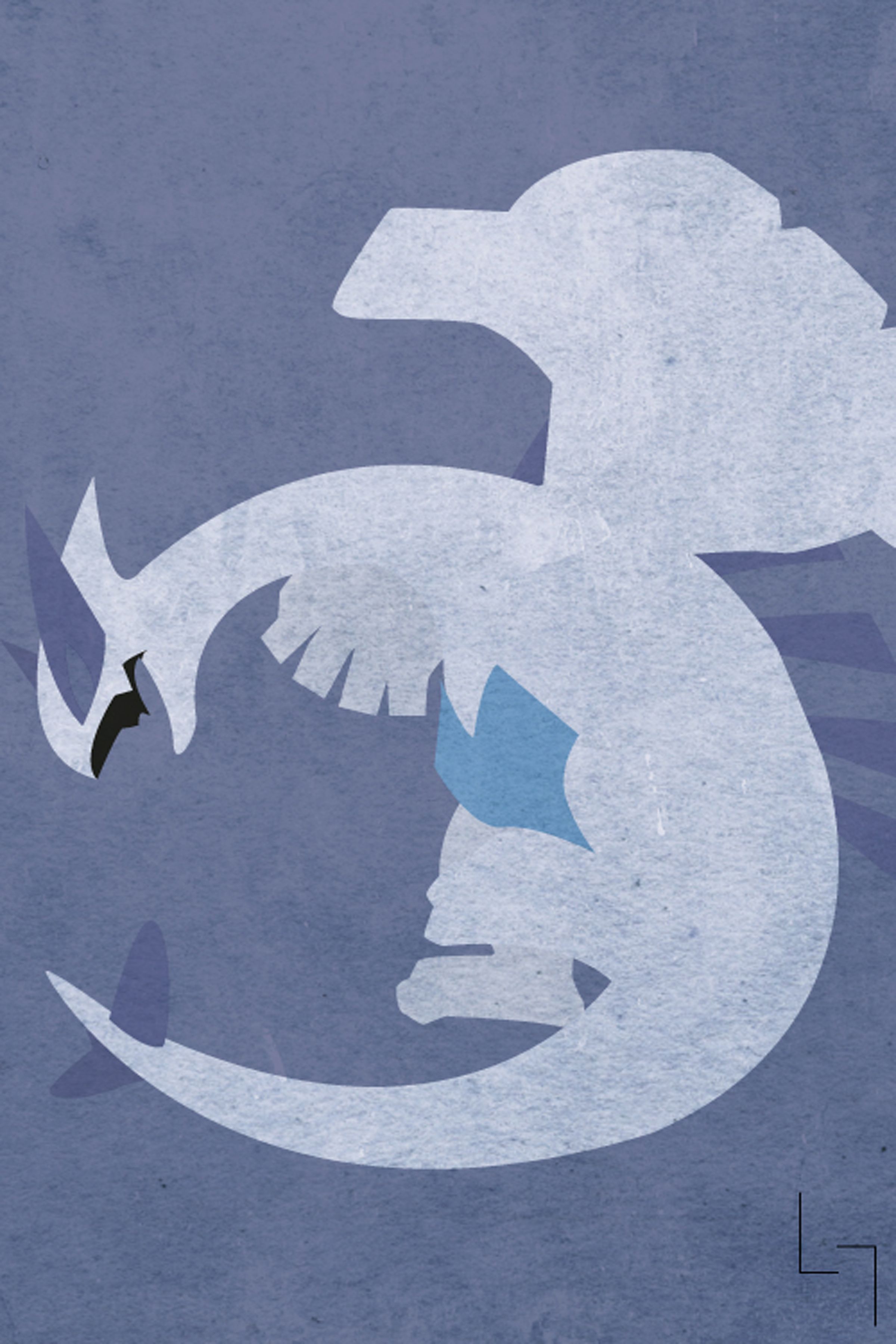 Pokemon lugia, Pokemon art, Lugia