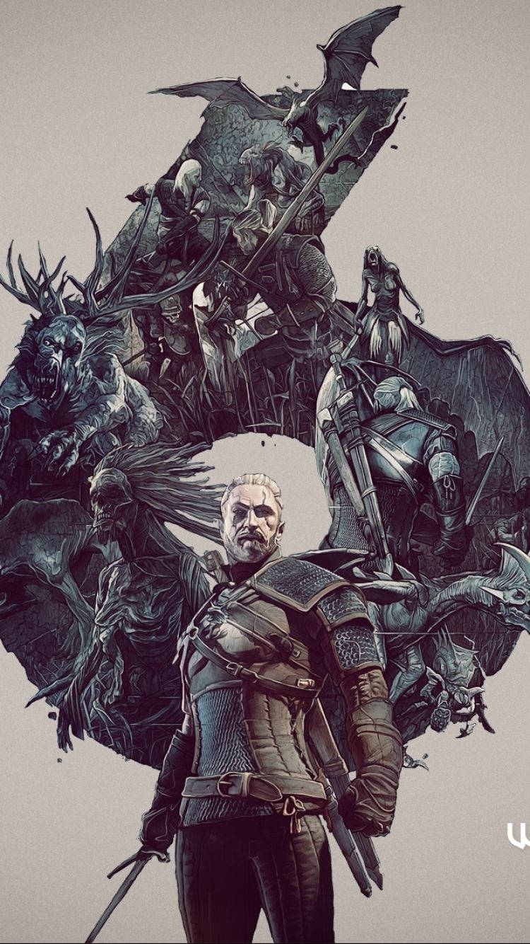 Download free Geralt And Beasts Witcher