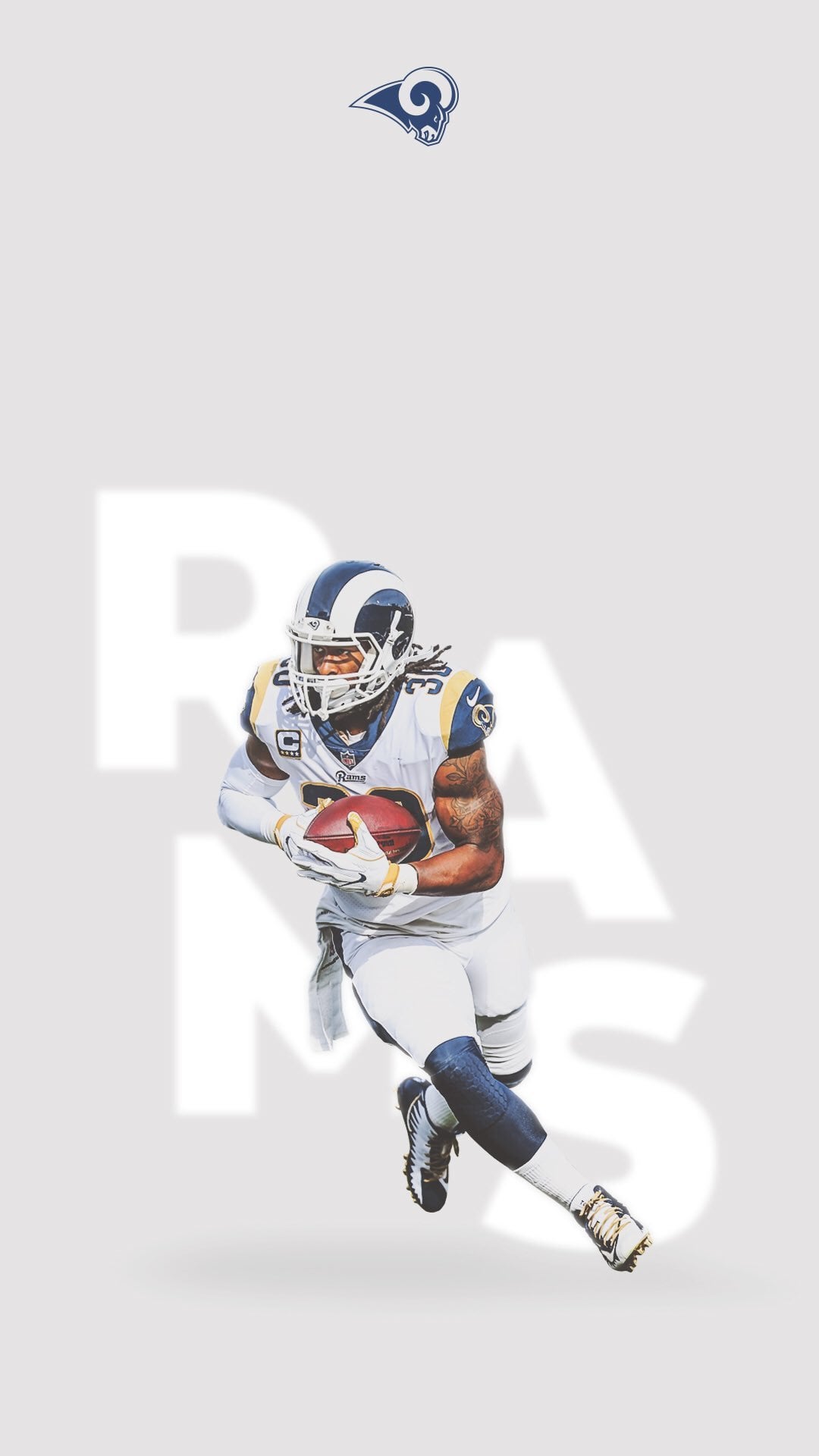 LA Rams phone wallpaper from twitter