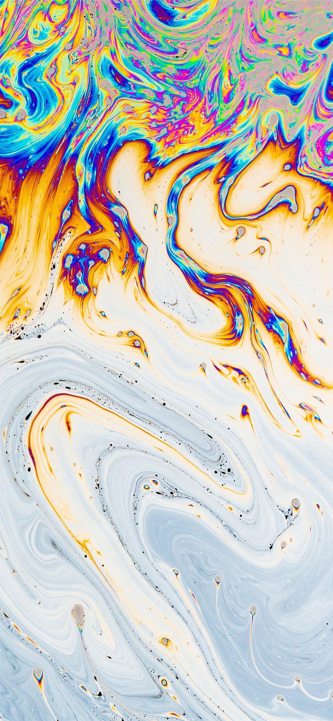 White stream iPhone Wallpaper Free