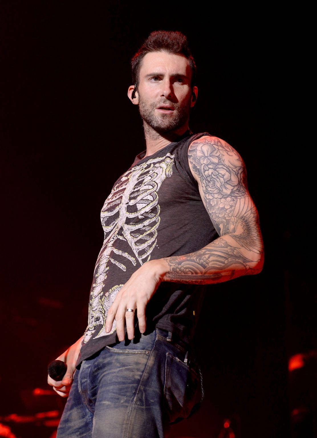 Download free Adam Levine Tattooed Arms