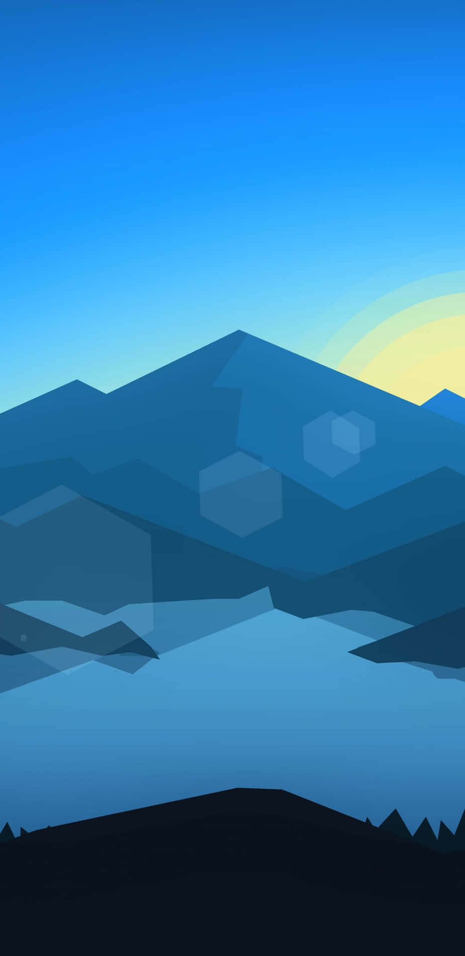 Minimalist iPhone X HD Wallpaper
