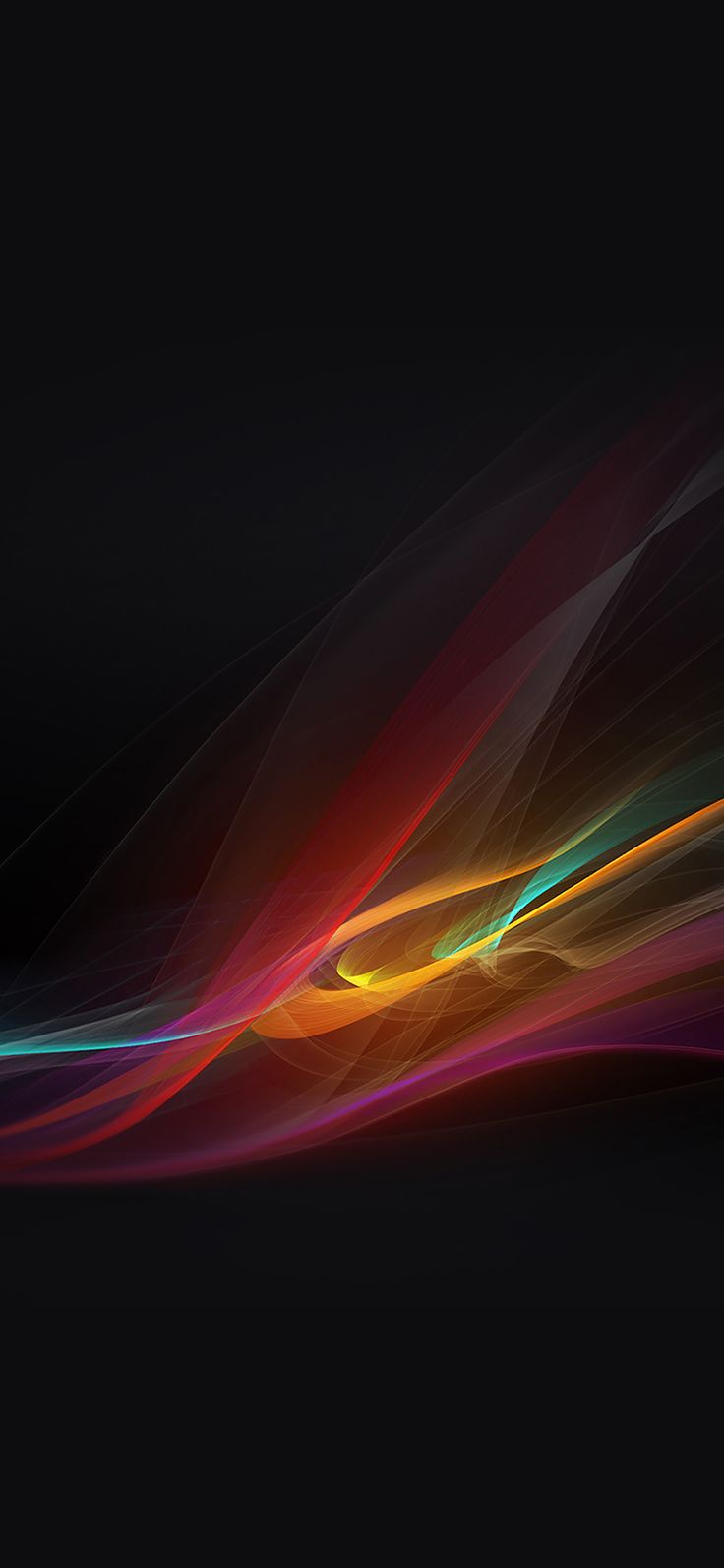 Abstract line minimal graphic pattern